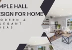 Simple Hall Design for Home
