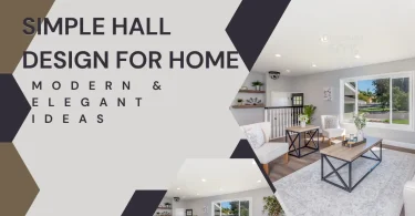 Simple Hall Design for Home